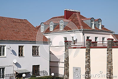 Roofs of houses Stock Photo