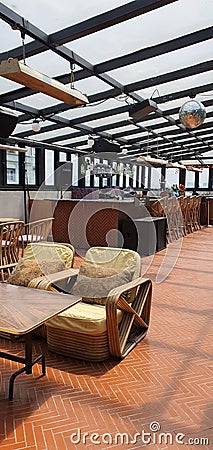 Rooftop Hotel Monopoli Editorial Stock Photo