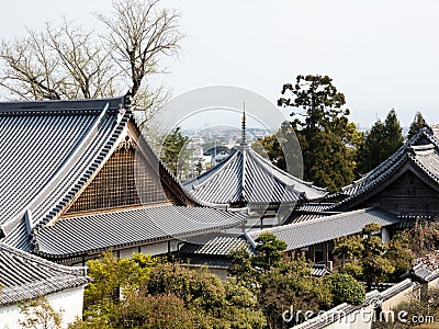 Izoji, temple number 5 on Shikoku pilgrimage - Tokushima prefecture, Japan Stock Photo