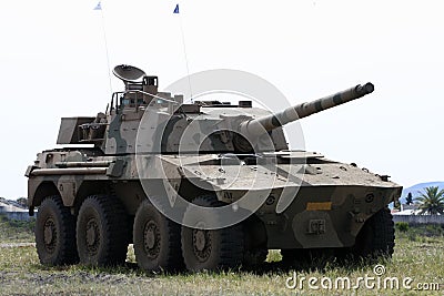 Rooikat Armoured Fighting Vehicle Stock Photo