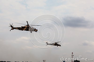 Rooivalk Attack Helicopter Editorial Stock Photo