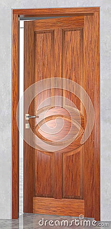 Eye style classic door Stock Photo