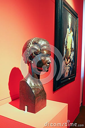 Gallery of Modern and Contemporary Art in Rome, Italy Editorial Stock Photo