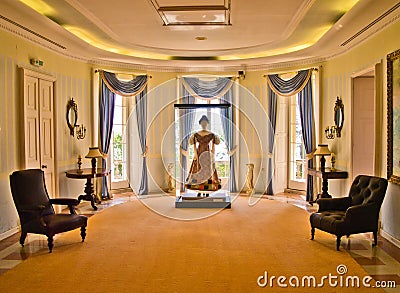 Room in Mon Repos Palace, Corfu Stock Photo