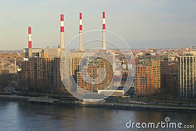 Roosevelt Island in New York City Editorial Stock Photo