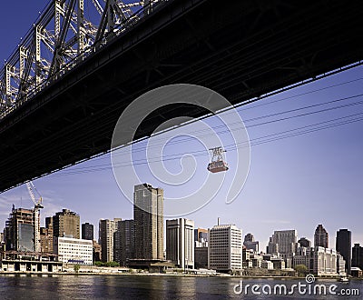 Roosevelt Island Tram, New York City Editorial Stock Photo