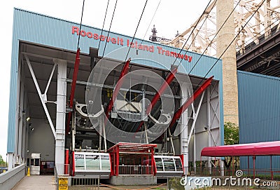 Roosevelt island tramway Editorial Stock Photo