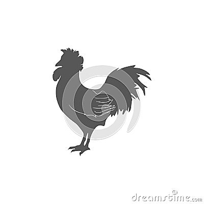 Rooster icon,sing,illustration Cartoon Illustration