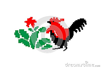 Rooster Vector Illustration