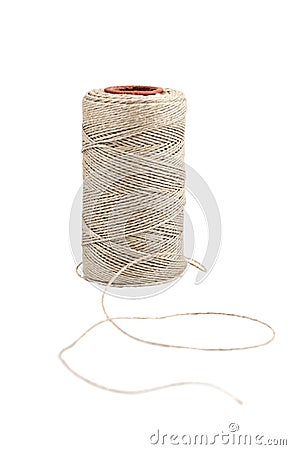 Rope coil Stock Photo