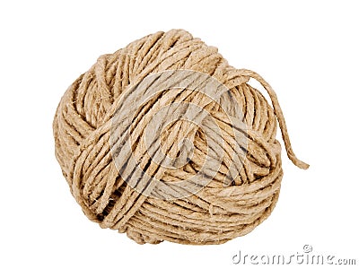 Rope coil Stock Photo
