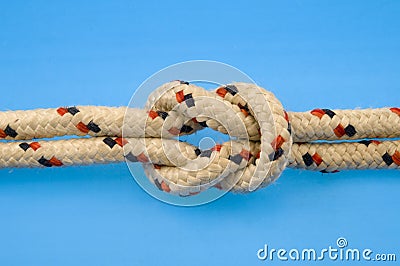 Rope Knot Stock Photo