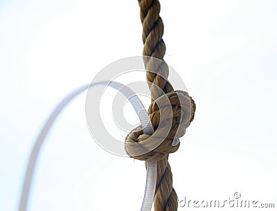 Rope Knot Stock Photo