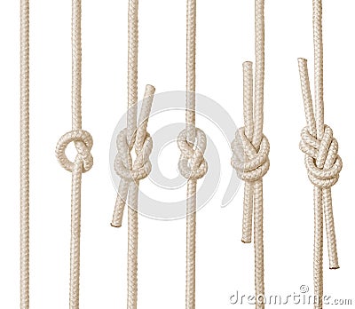 Rope Knots Stock Photo