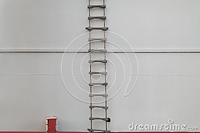 Rope ladder Stock Photo