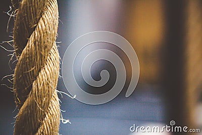 Rope link cord string Stock Photo