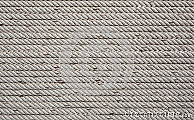 Rope texture background horizontal lines Stock Photo