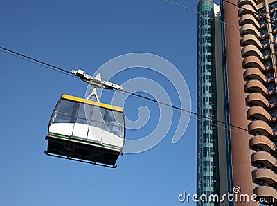 Ropeway in Sochi Editorial Stock Photo