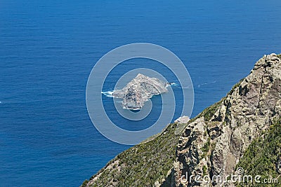 Roque del Dentro in Tenerife, Spain Stock Photo
