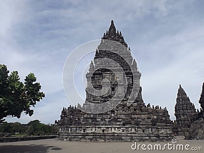 RORO JONGGRANG TEMPLE Stock Photo