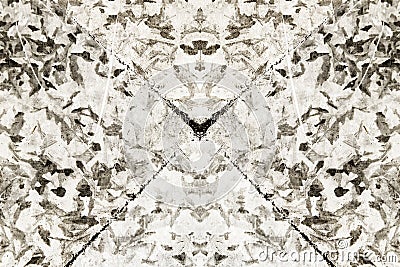 Rorschach Inkblot Stock Photo