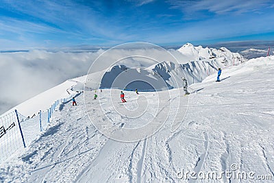 Rosa Khutor, SOCHI Editorial Stock Photo