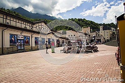 Rosa Khutor, Sochi Editorial Stock Photo