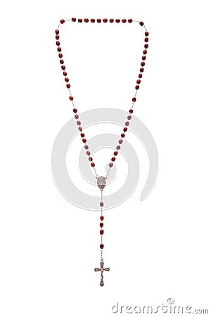 Rosary beads Stock Photo