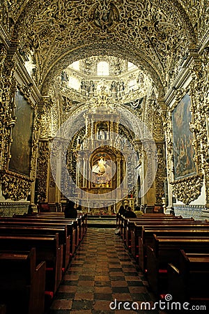 The rosary chapel Editorial Stock Photo