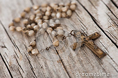 Rosary Stock Photo