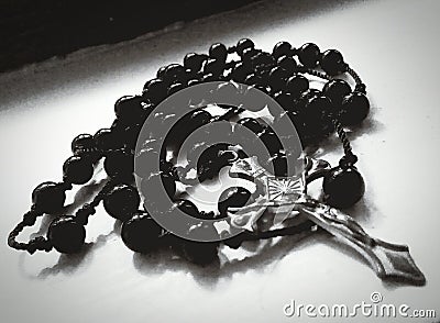 Rosary Stock Photo