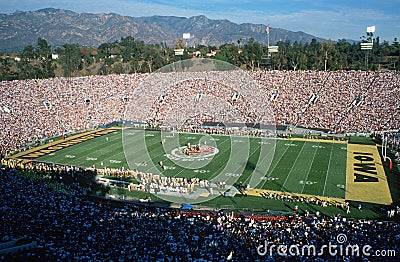 Rose Bowl Football Game Editorial Stock Photo