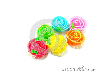Rose candy Stock Photo