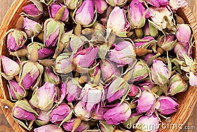 Rose flavour spice Stock Photo