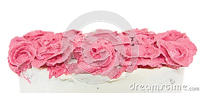 Rose Flower Frosting I Stock Photo