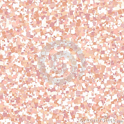 Rose gold glitter texture. Vector seamless pattern Vector Illustration