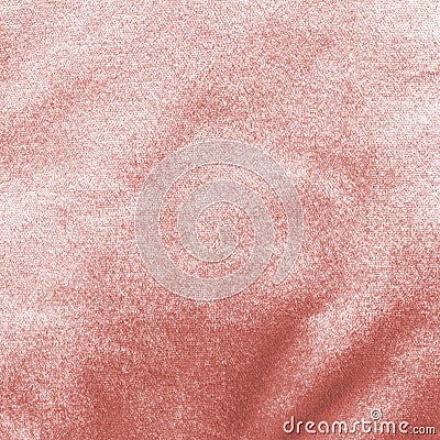 Rose gold pink velvet background or velour flannel texture made of cotton or wool with soft fluffy velvety satin fabric cloth Stock Photo