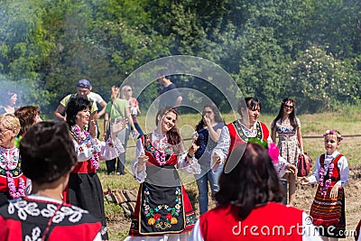 Rose picking festival Editorial Stock Photo