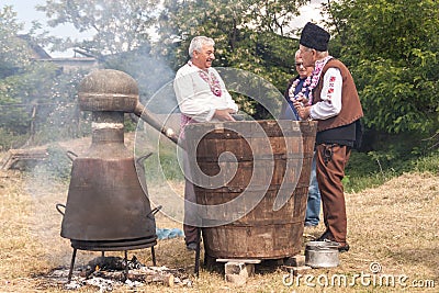 Rose picking festival Editorial Stock Photo