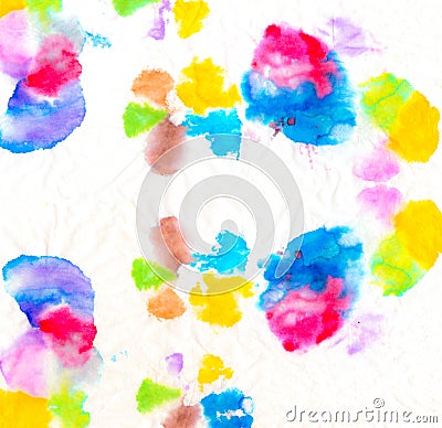 Rose Tie Dye. Die Circular Texture. Denim Old Stock Photo