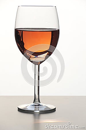 Rose wine Stock Photo