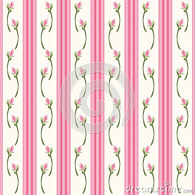 Rosebuds background 6 Vector Illustration