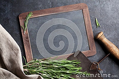 Rosemary herb Stock Photo