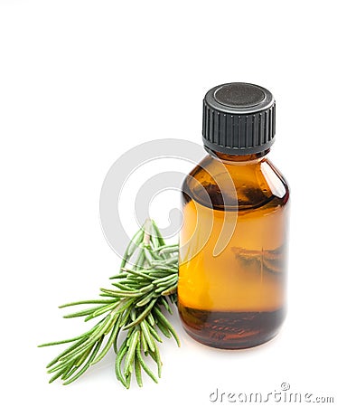 Rosemary oil Stock Photo