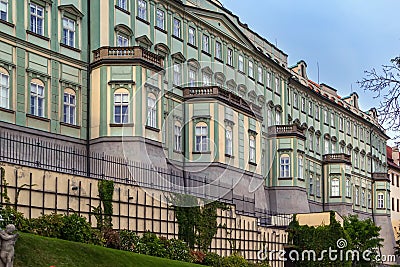 Rosenberg Palace, Prague, Czech republic Stock Photo