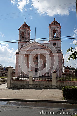 Rosendo Cathedral in Pinar Stock Photo