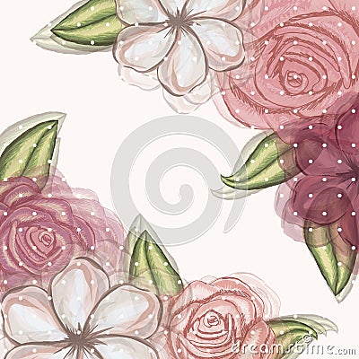 Roses design Vector Illustration