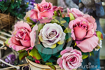 Roses vintag Stock Photo