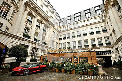 Rosewood London, formerly Chancery Court, is a luxury 5-star hotel in London, England Editorial Stock Photo