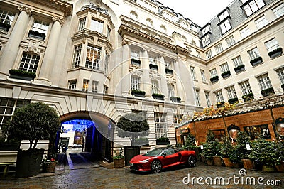 Rosewood London, formerly Chancery Court, is a luxury 5-star hotel in London, England Editorial Stock Photo